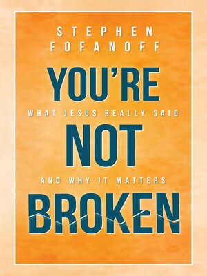 cover image of You're Not Broken
